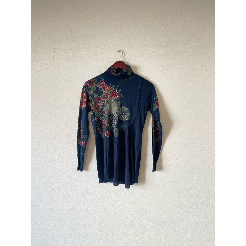 Desigual Women's Chantale Woman Knitted Thin sweater wool‎ blend large
